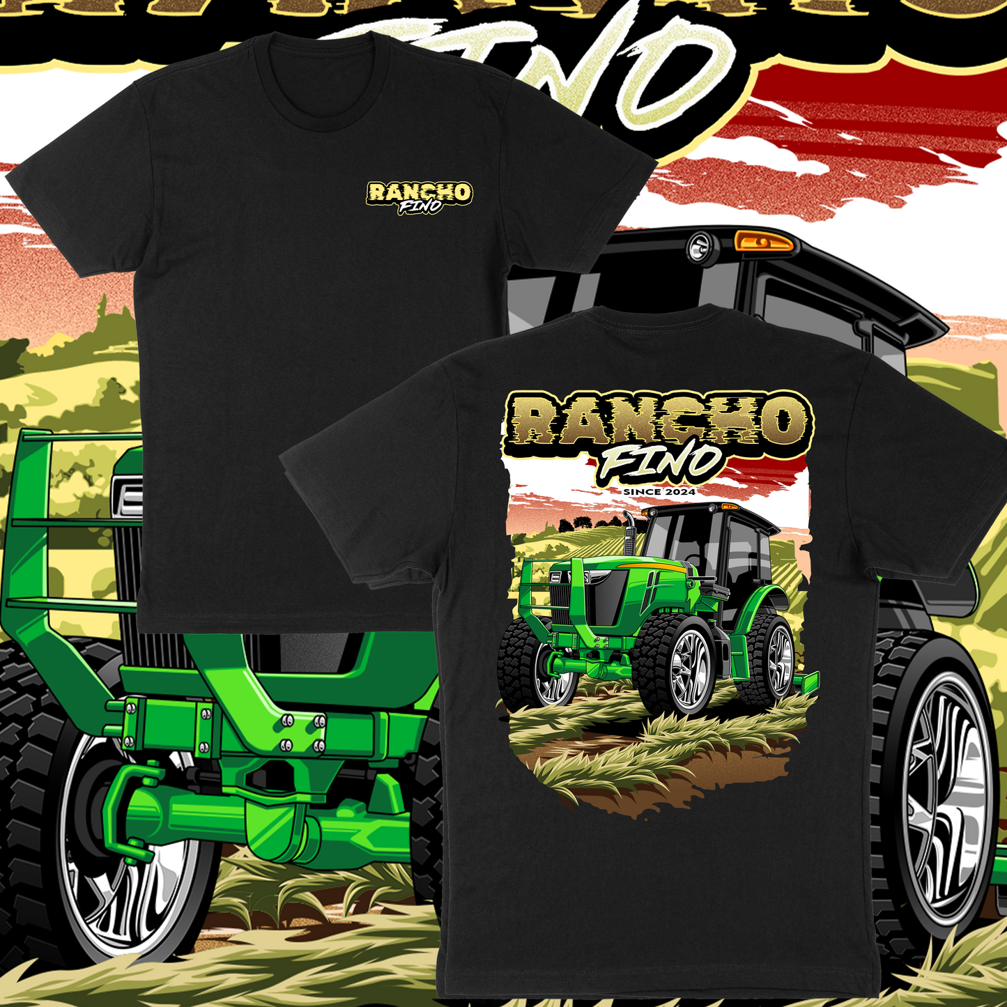 Tractor on Billets
